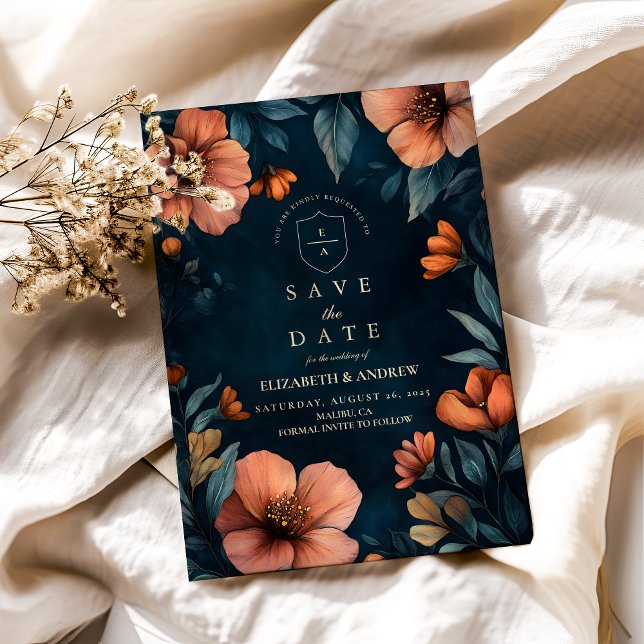 Reserve A Data Casamento de Halloween Elegante (Criador carregado)