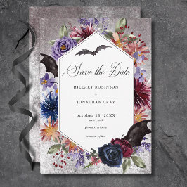 Reserve A Data Casamento de Halloween Rustic Colors