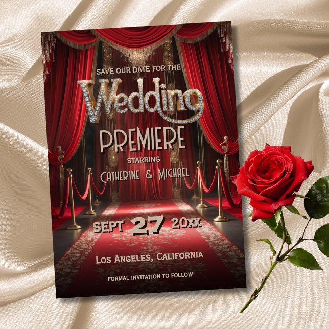 Reserve A Data Casamento de Hollywood Red Carpet Premiere (Criador carregado)