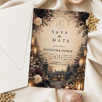Casamento de Inverno Gótico e Temperamental