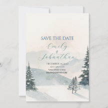 Casamento de Inverno na Montanha Nebulosa - Salve