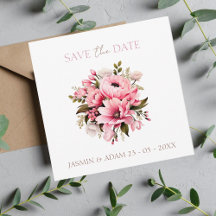 Casamento de Jardim de Verão de Floral Dusty Rosa 