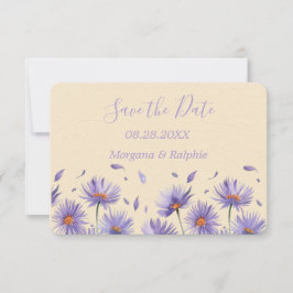 Reserve A Data Casamento de lavanda Bloom Wildflower