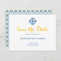 Casamento de Limão com Limão com Azulejo do Medite