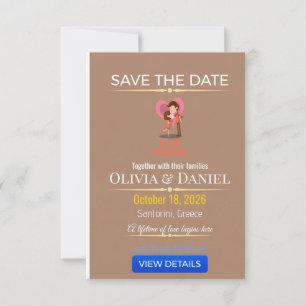 Reserve A Data Casamento de Luxo em Destino Save The Date