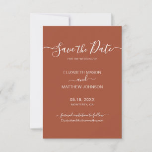 Reserve A Data Casamento de Manuscrito Minimalista Terthy Terraco