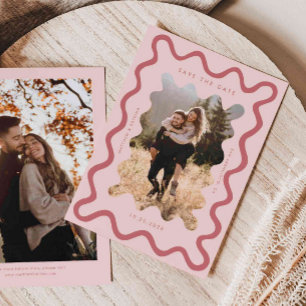 Reserve A Data Casamento de Mola Cinzenta Rosa