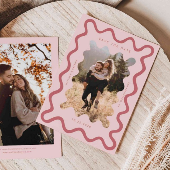 Reserve A Data Casamento de Mola Cinzenta Rosa (Criador carregado)