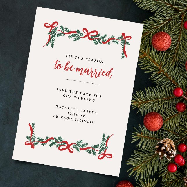 Reserve A Data Casamento de Natal (Criador carregado)