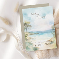 Casamento de Palmeiras de Praia Tropical