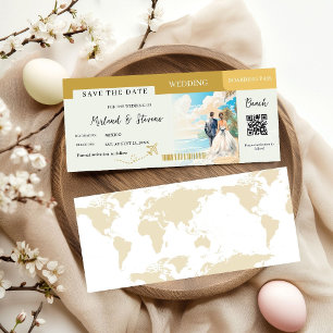 Reserve A Data Casamento de passagem de embarque Dourado Beach