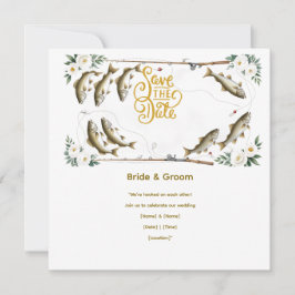 Reserve A Data Casamento de peixes temático para amantes da pesca