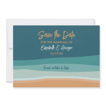 Casamento de Praia de abstrato Ocean