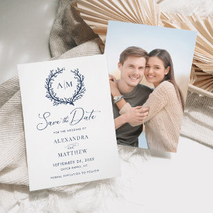 Reserve A Data Casamento de praia náutica azul Marinho de recife