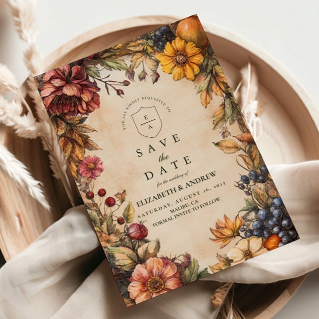 Reserve A Data Casamento de Pumpkin Spice Harvest (Criador carregado)