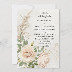 Reserve A Data Casamento de Rosas Rustic Clássico