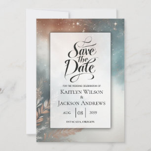Reserve A Data Casamento de Sage e Terracotta Stardust Skies