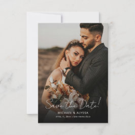 Reserve A Data Casamento de Script de Manuscrito Mínimo Clássico