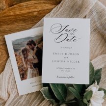 Casamento de Script Elegante Moderno