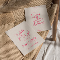 Casamento de Trendência Retrópico Rosa Brilhante M