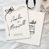 Casamento de Trendy Na moda com Desenho de mão de
