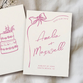 Reserve A Data Casamento de Trendy Na moda desenhado à mão de Arc