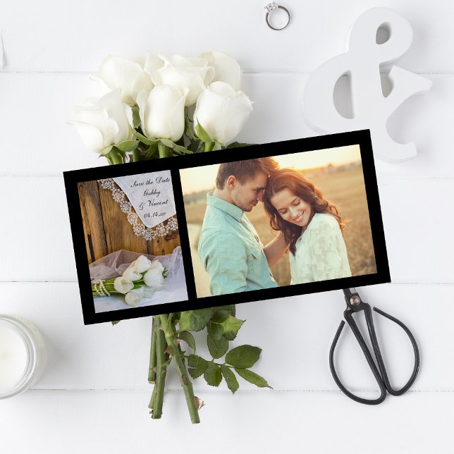 Reserve A Data Casamento de Tulipas Brancas Russas Salva a Data (Criador carregado)