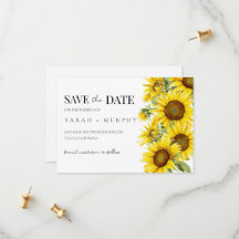 Casamento de Verão Elegante com Girassóis