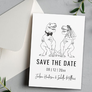 Reserve A Data Casamento Divertido de Dinossauros