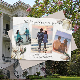 Reserve A Data Casamento do Sul Salva a Data Flores da Magolia