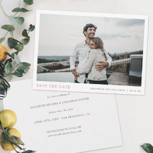 Reserve A Data Casamento Dourado Simples de Rosa Chic Salve a Dat