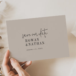 Reserve A Data Casamento EDITÁVEL DE COR Moderna