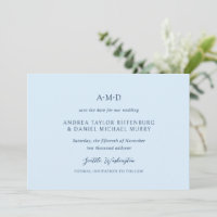 Casamento Elegante Azul Andrea Sky