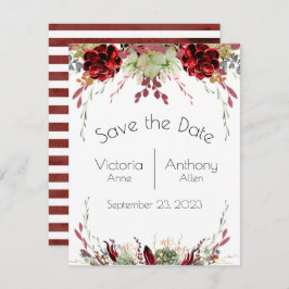 Reserve A Data Casamento Elegante Burgundy Marsala Succulents