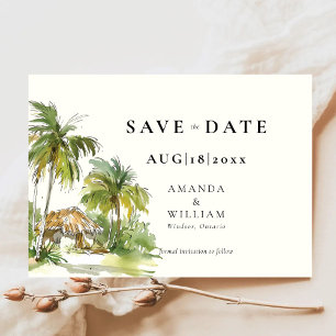 Reserve A Data Casamento Elegante De Destino Tropical