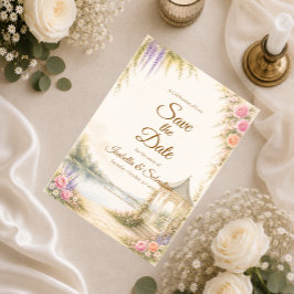 Reserve A Data Casamento Elegante no Jardim