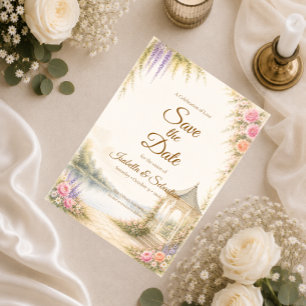 Reserve A Data Casamento Elegante no Jardim