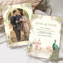 Casamento Elegante no Palácio Indiano com Pavão Vi