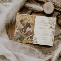 Casamento Elegante Rosa ⎮Marfim e Dourado Moderno