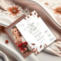 Casamento Elegante Terracotta Wildflower