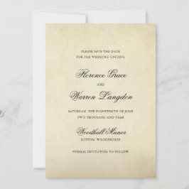 Reserve A Data Casamento Elegante Vintage