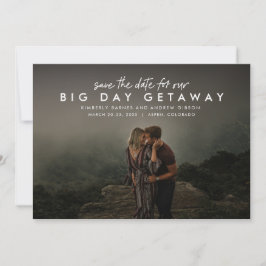 Reserve A Data Casamento em destino horizontal