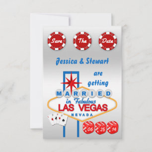 Reserve A Data Casamento em Las Vegas Save The Date