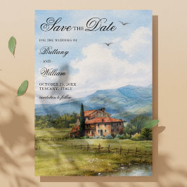 Reserve A Data Casamento em Vinhedo no Campo da Toscana