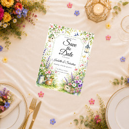 Reserve A Data Casamento Encantador no Jardim