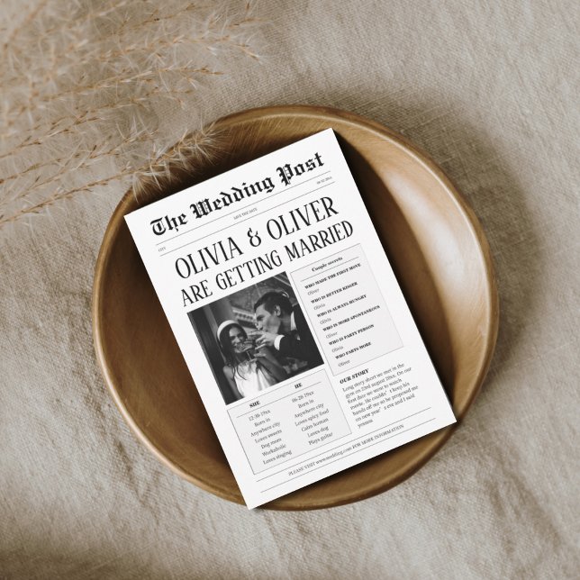 Reserve A Data Casamento engraçado história curta  (Criador carregado)