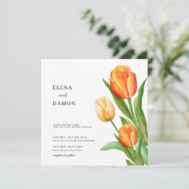 Reserve A Data Casamento entre Orange e Cream Tulip