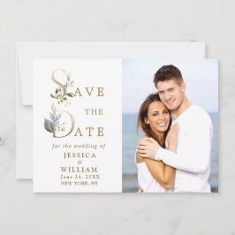 Reserve A Data Casamento Eucalyptus PHOTO Elegante