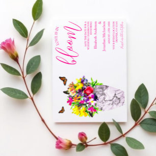 Reserve A Data Casamento Floral Amor em Flor