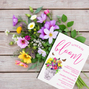 Reserve A Data Casamento Floral Amor em Flor